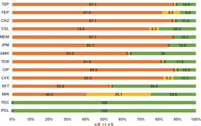 The role of type VI secretion system genes in antibiotic resistance and virulence in Acinetobacter baumannii clinical isolates